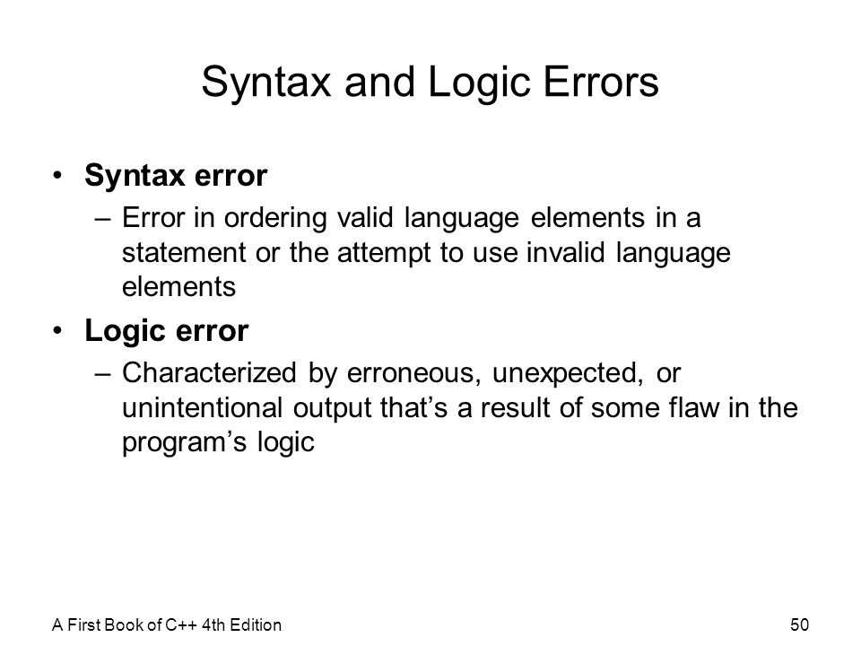 So sánh về lỗi cú pháp và lỗi logic trong Python