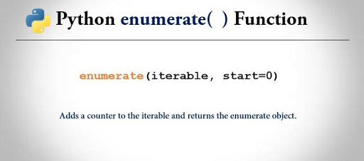 Ví dụ về Python Enumerate